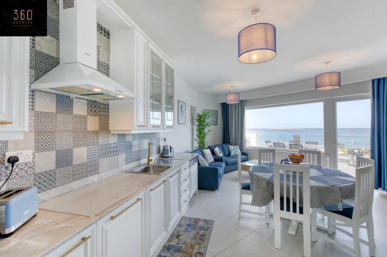 Seafront With Beautiful Views & Outdoor By 360 Estates St. Paul's Bay