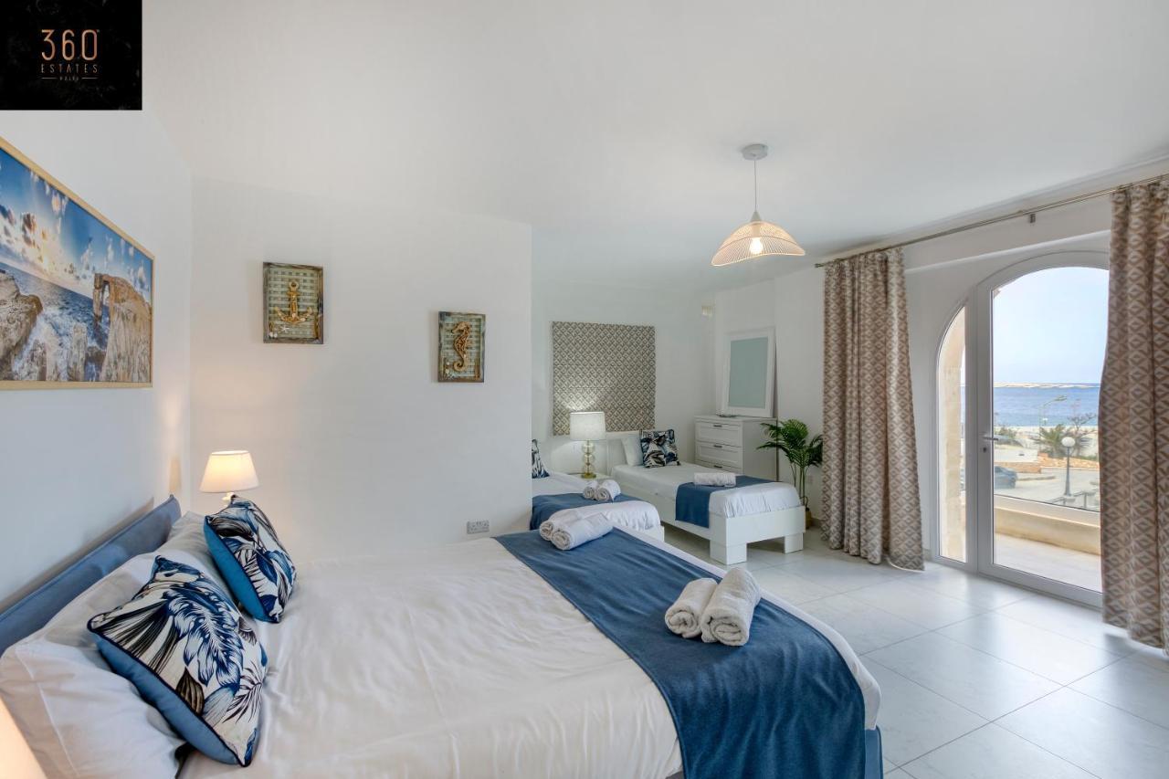 Seafront With Beautiful Views & Outdoor By 360 Estates St. Paul's Bay